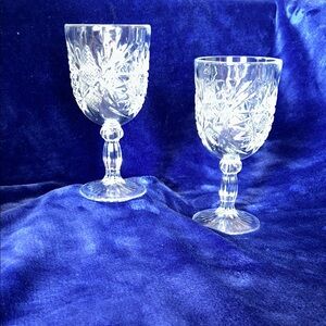 Crystal Wine Goblet Set
